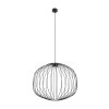 Czarna lampa wisząca ażurowa druciana okrągła minimalistyczna loftowa uniwersalna klasyczna SPHERA M 11304 TK-LIGHTING